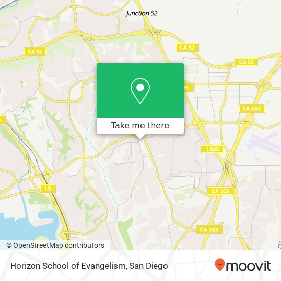 Horizon School of Evangelism map