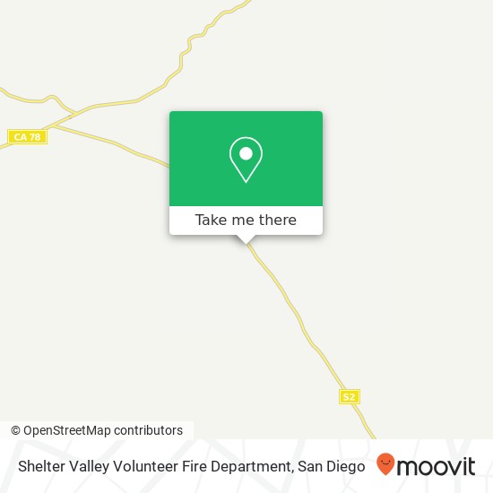 Shelter Valley Volunteer Fire Department map