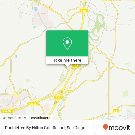 Mapa de Doubletree By Hilton Golf Resort