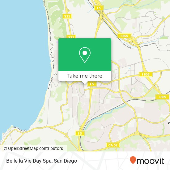 Belle la Vie Day Spa map