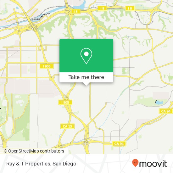 Ray & T Properties map