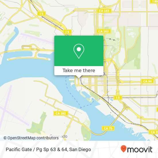 Pacific Gate / Pg Sp 63 & 64 map