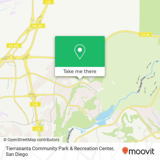 Mapa de Tierrasanta Community Park & Recreation Center