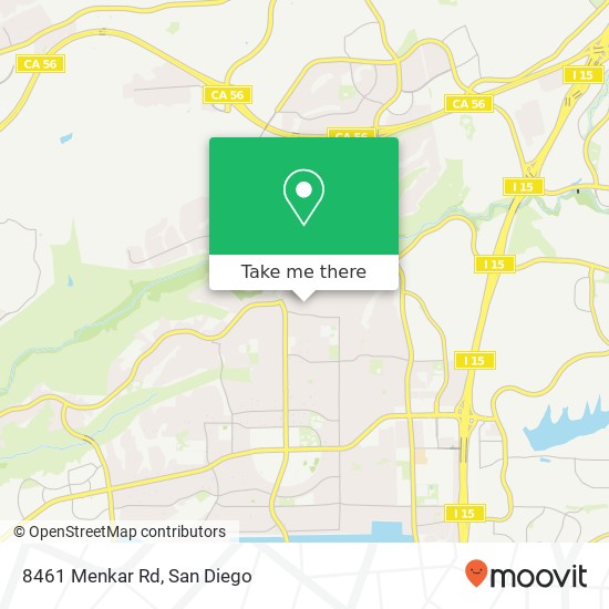 Mapa de 8461 Menkar Rd