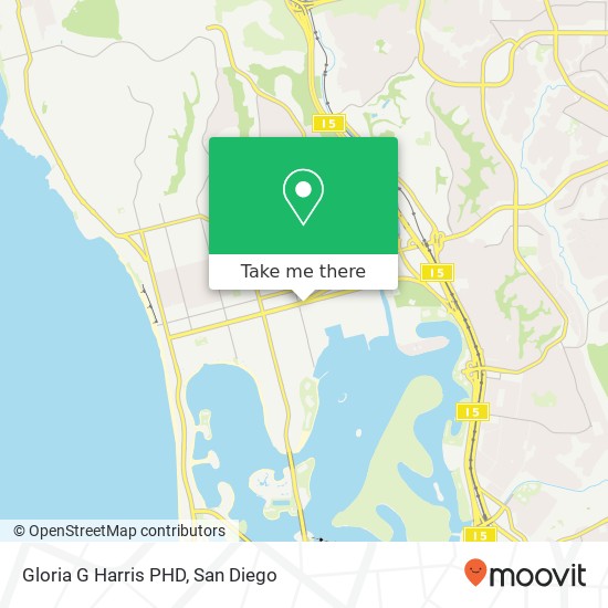 Mapa de Gloria G Harris PHD