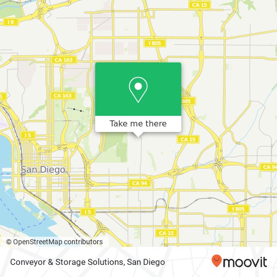 Conveyor & Storage Solutions map