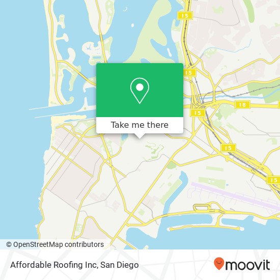 Affordable Roofing Inc map