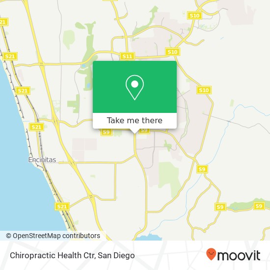 Mapa de Chiropractic Health Ctr