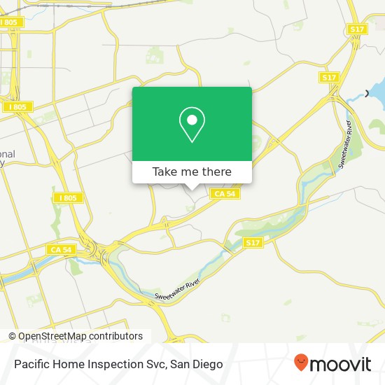 Mapa de Pacific Home Inspection Svc