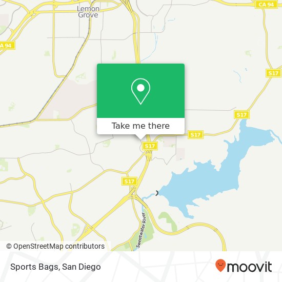 Sports Bags map