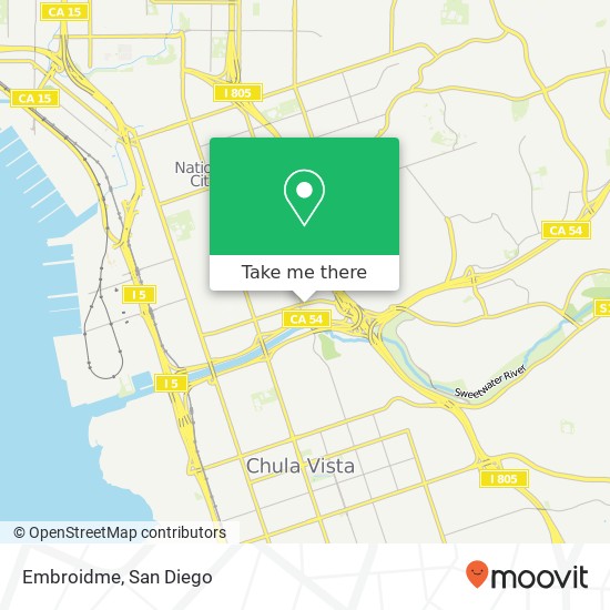 Embroidme map