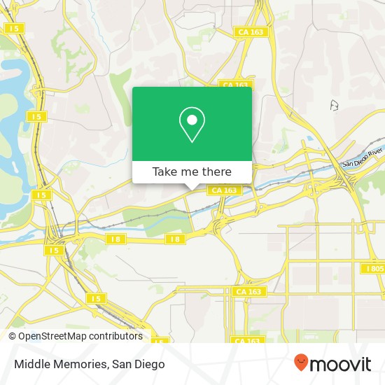 Middle Memories map