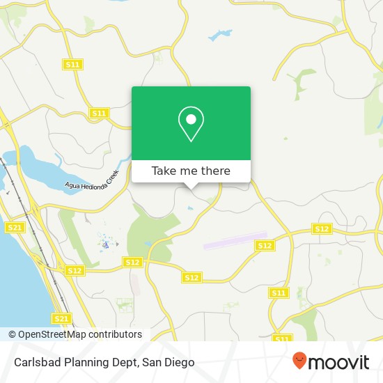 Carlsbad Planning Dept map