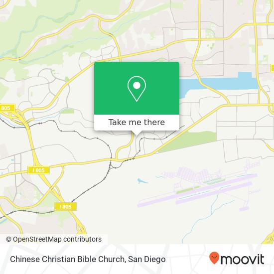 Chinese Christian Bible Church map