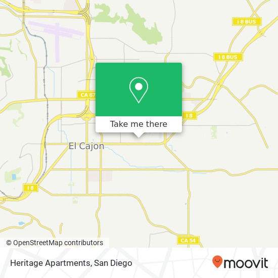 Mapa de Heritage Apartments