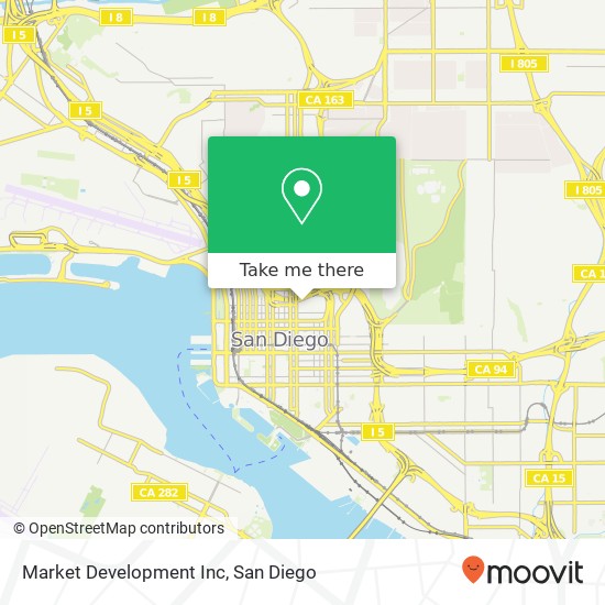 Mapa de Market Development Inc