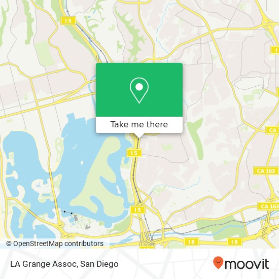 LA Grange Assoc map