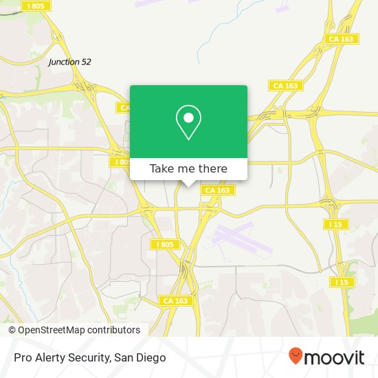 Pro Alerty Security map