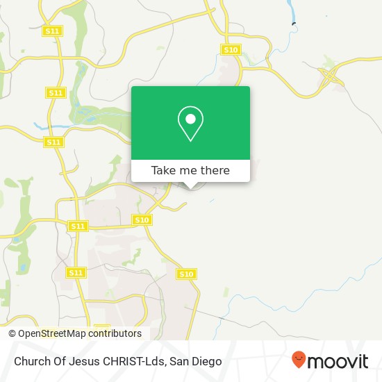 Mapa de Church Of Jesus CHRIST-Lds