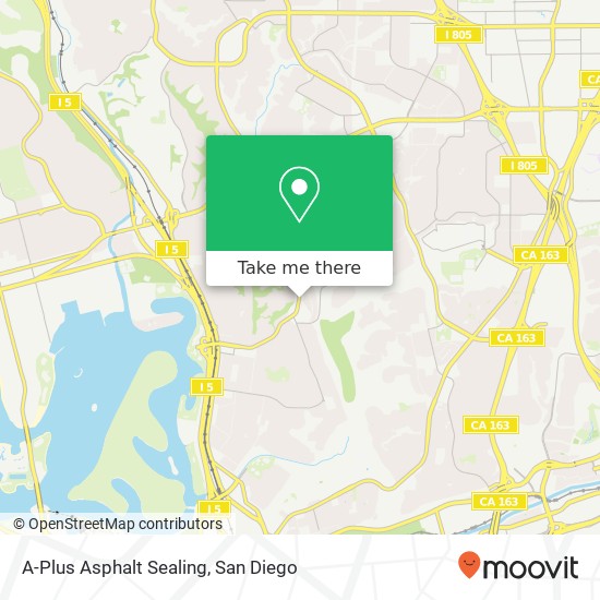 Mapa de A-Plus Asphalt Sealing