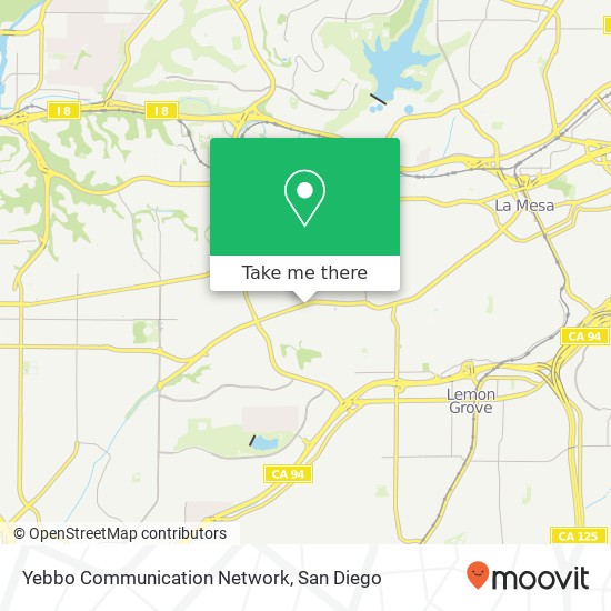 Mapa de Yebbo Communication Network