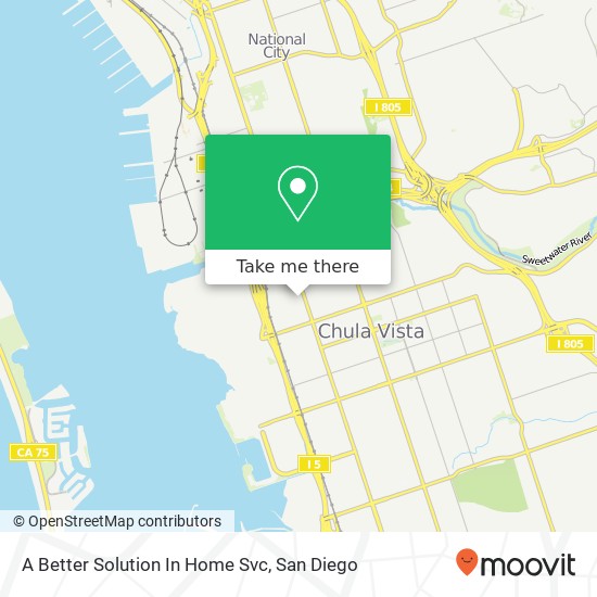 A Better Solution In Home Svc map