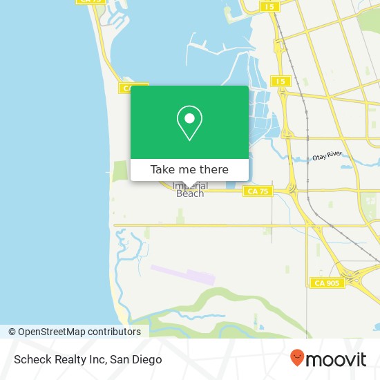 Scheck Realty Inc map