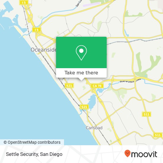 Settle Security map