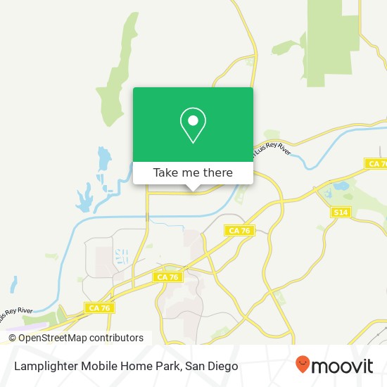 Lamplighter Mobile Home Park map