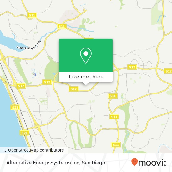 Mapa de Alternative Energy Systems Inc