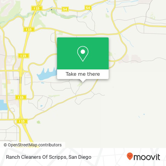 Mapa de Ranch Cleaners Of Scripps