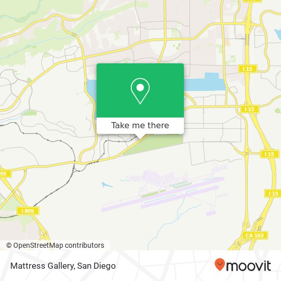 Mattress Gallery map