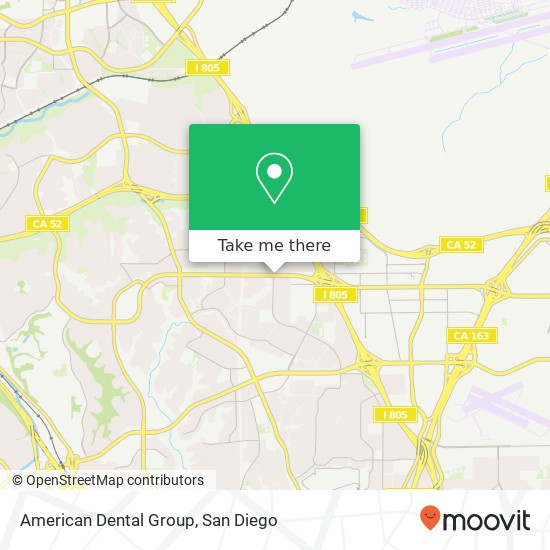 American Dental Group map