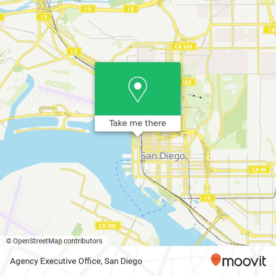 Agency Executive Office map