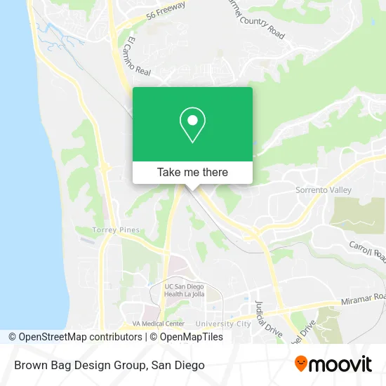 Mapa de Brown Bag Design Group