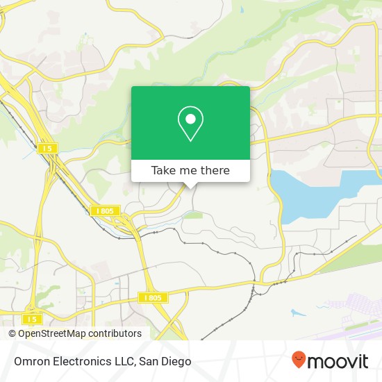 Mapa de Omron Electronics LLC