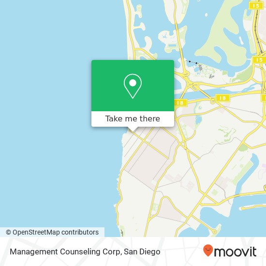Mapa de Management Counseling Corp