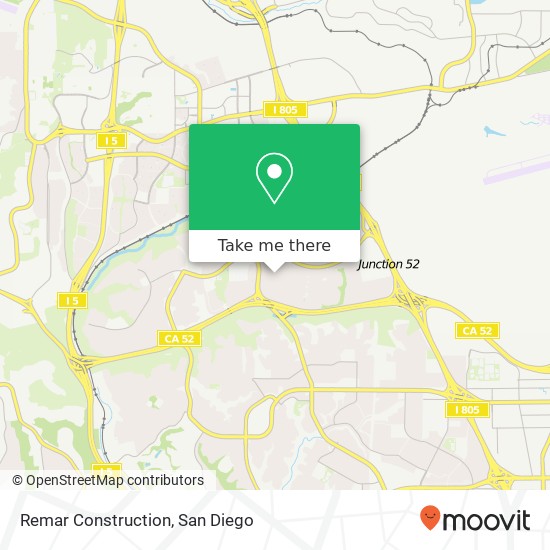 Remar Construction map