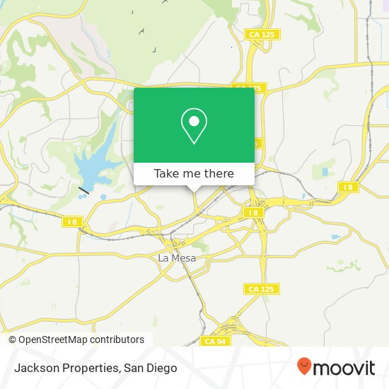 Mapa de Jackson Properties