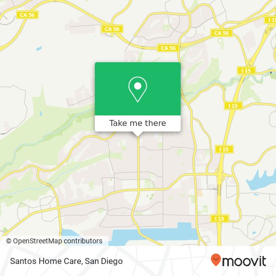 Santos Home Care map