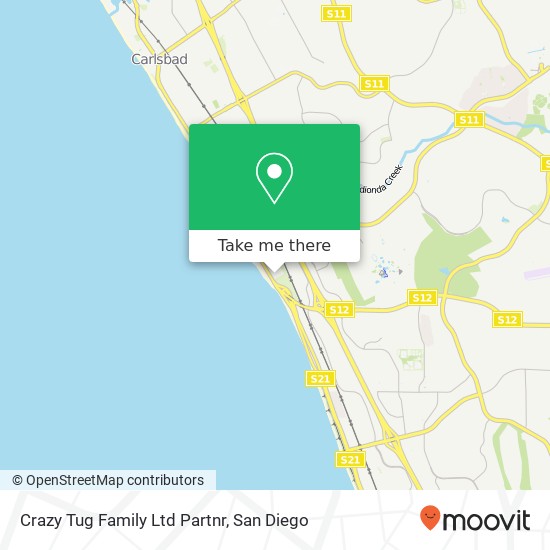 Mapa de Crazy Tug Family Ltd Partnr