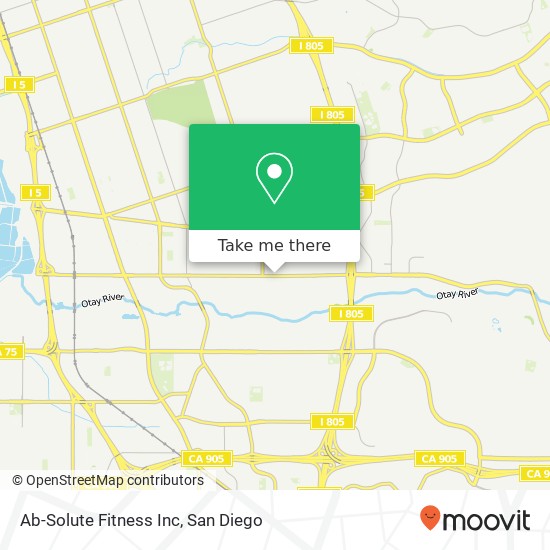 Mapa de Ab-Solute Fitness Inc