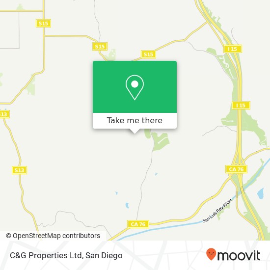 C&G Properties Ltd map