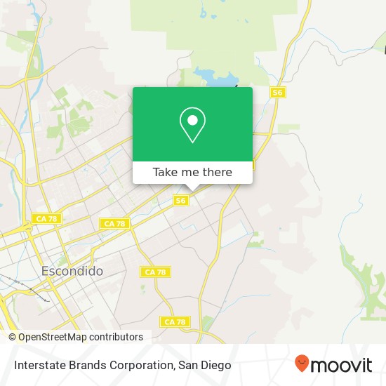 Mapa de Interstate Brands Corporation