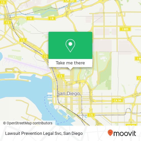Lawsuit Prevention Legal Svc map