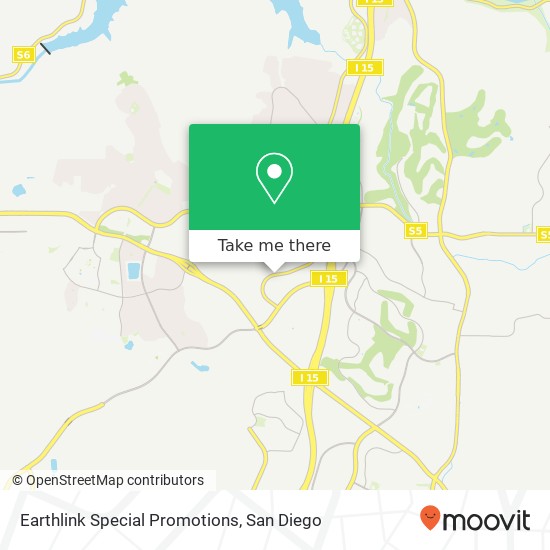 Mapa de Earthlink Special Promotions