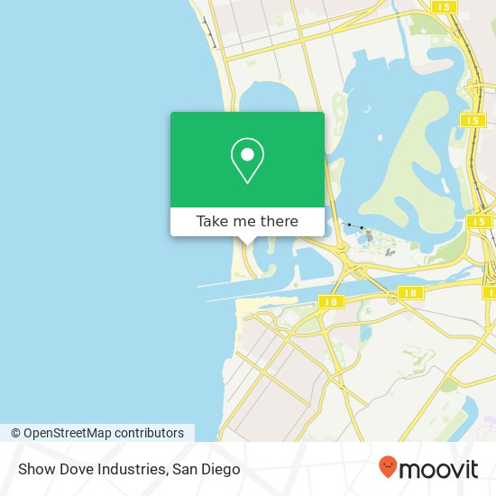 Mapa de Show Dove Industries