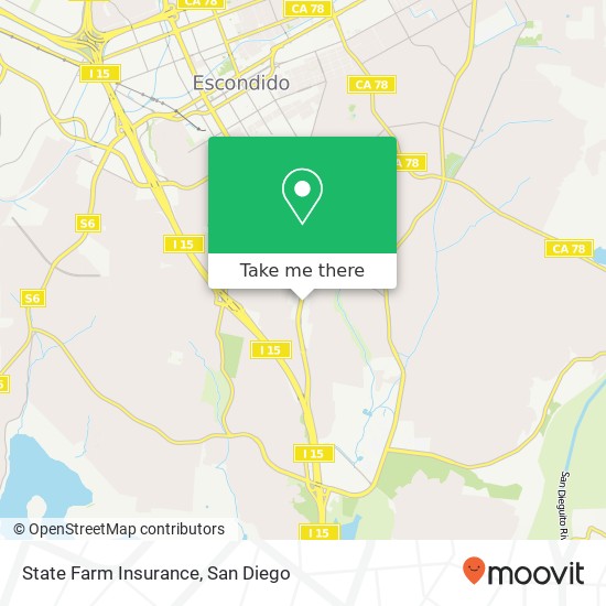 Mapa de State Farm Insurance