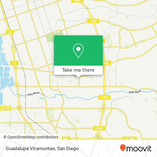 Guadalupe Viramontes map