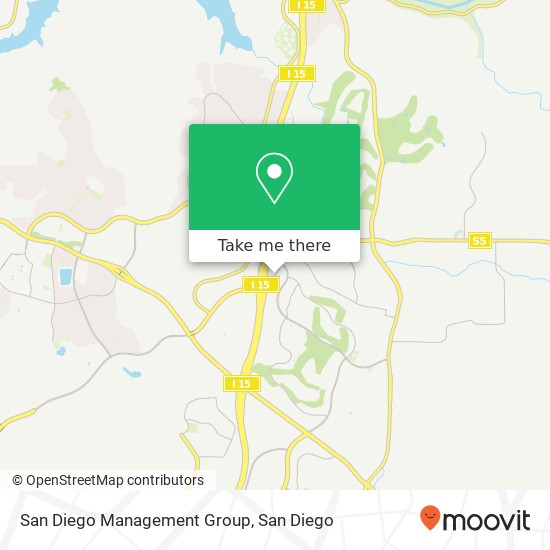 Mapa de San Diego Management Group